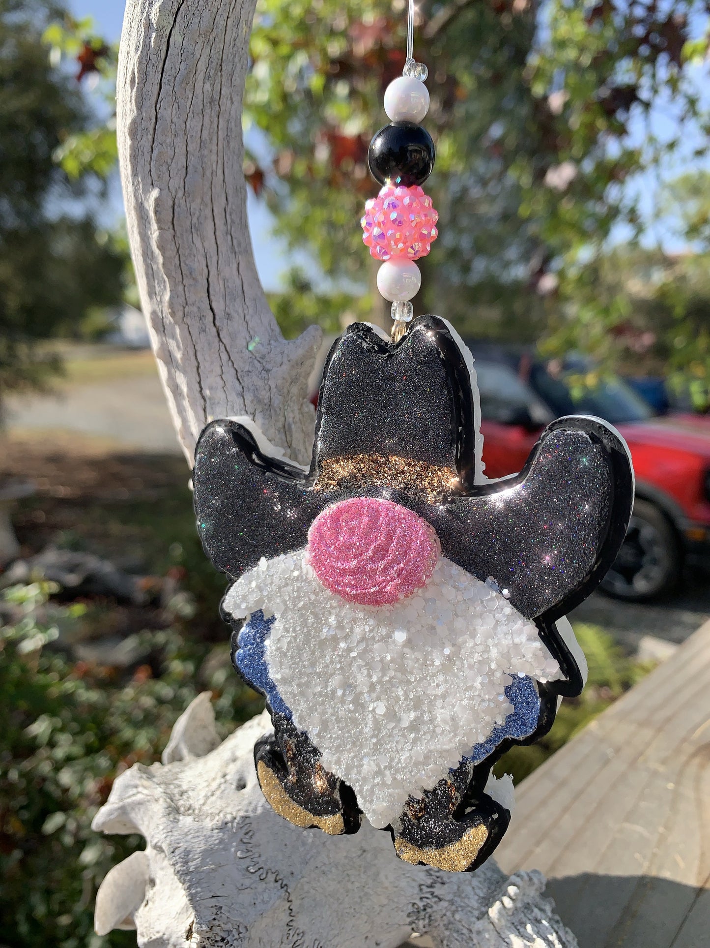 Cowboy Gnome Car Freshie