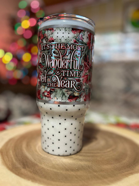 Christmas Tumbler Stainless Steel 32 oz. Travel cup